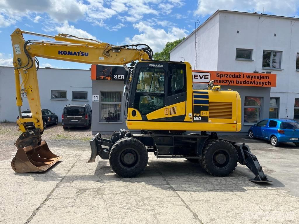 Komatsu PW 160-11 Excavatoare cu roti