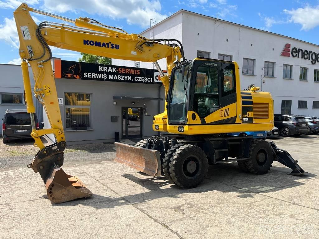 Komatsu PW 160-11 Excavatoare cu roti