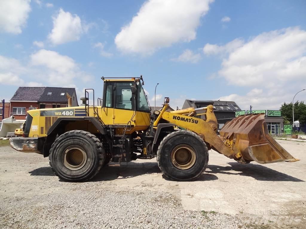 Komatsu WA 480-6 Incarcator pe pneuri