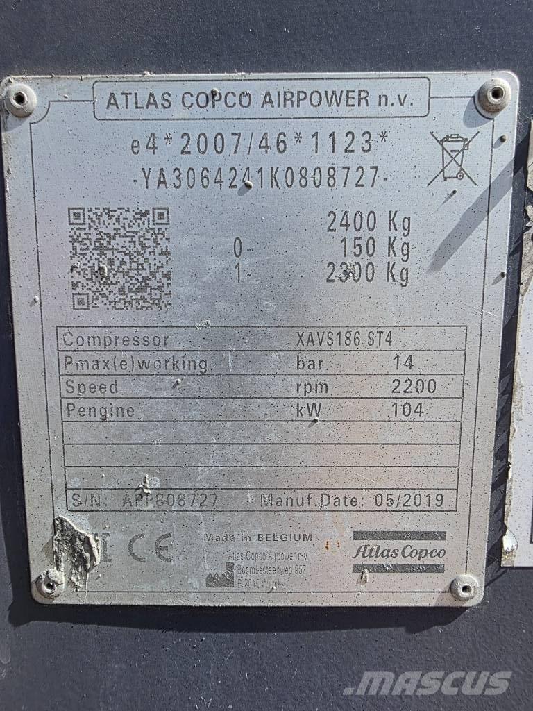 Atlas Copca XAVS186 Compresoare