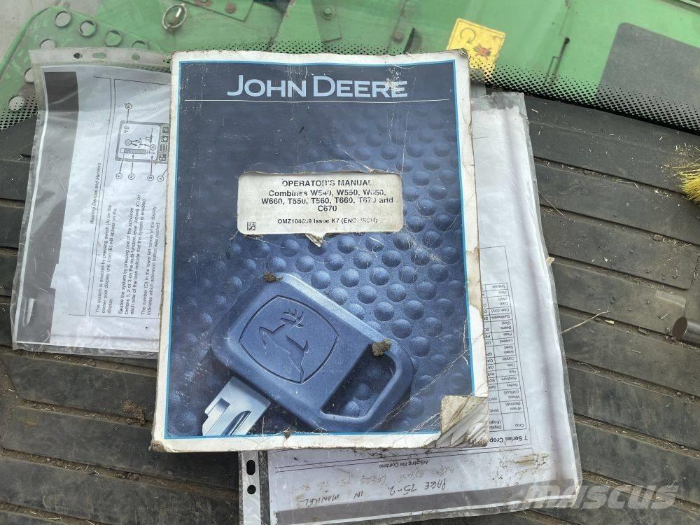 John Deere T 550 Combine de secerat