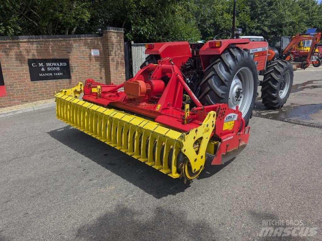 Pöttinger Lion 301 Grapa si pluguri rotative