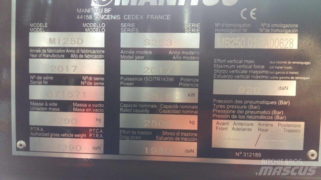 Manitou MI25D Stivuitor GPL