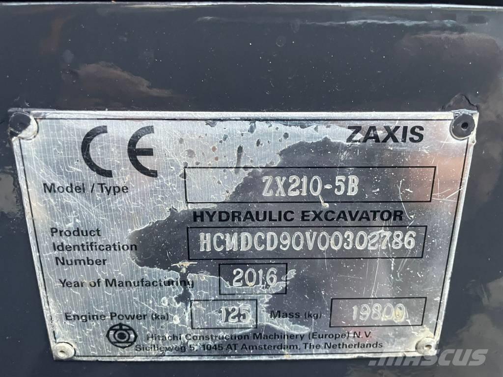 Hitachi ZX 210 LC-5B Excavatoare pe șenile
