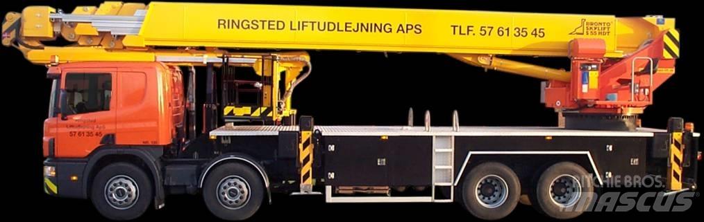 Bronto S55HDT Platforme aeriene montate pe camion