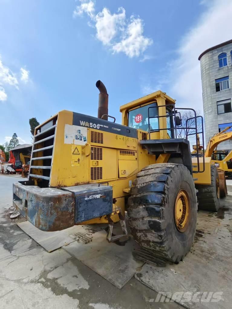 Komatsu WA 500 Incarcator pe pneuri