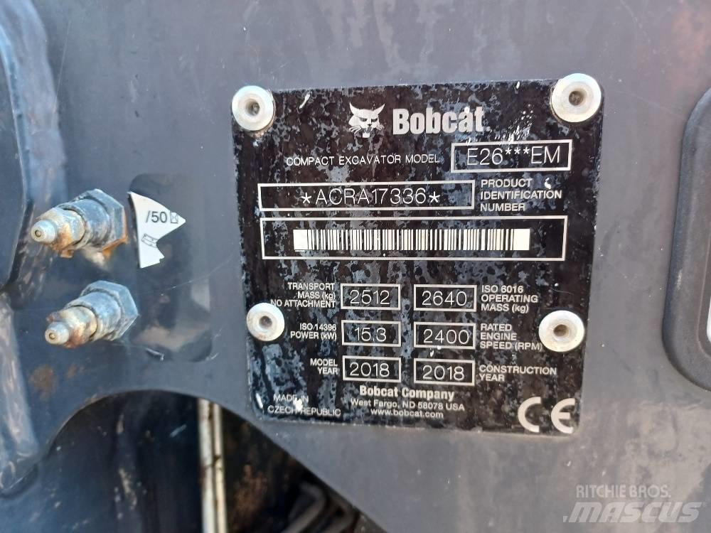 Bobcat E 26 Mini excavatoare < 7t