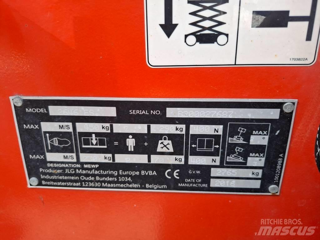 JLG 2646 ES Platforme foarfeca