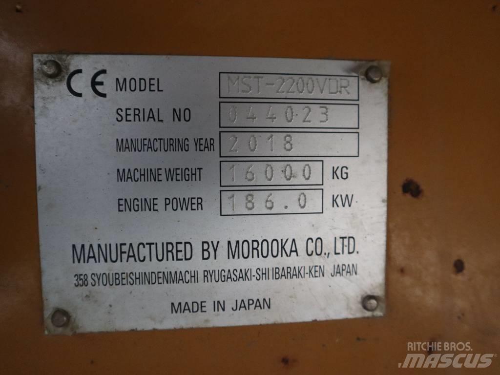 Morooka MST 2200 VDR Autobasculante cu senile
