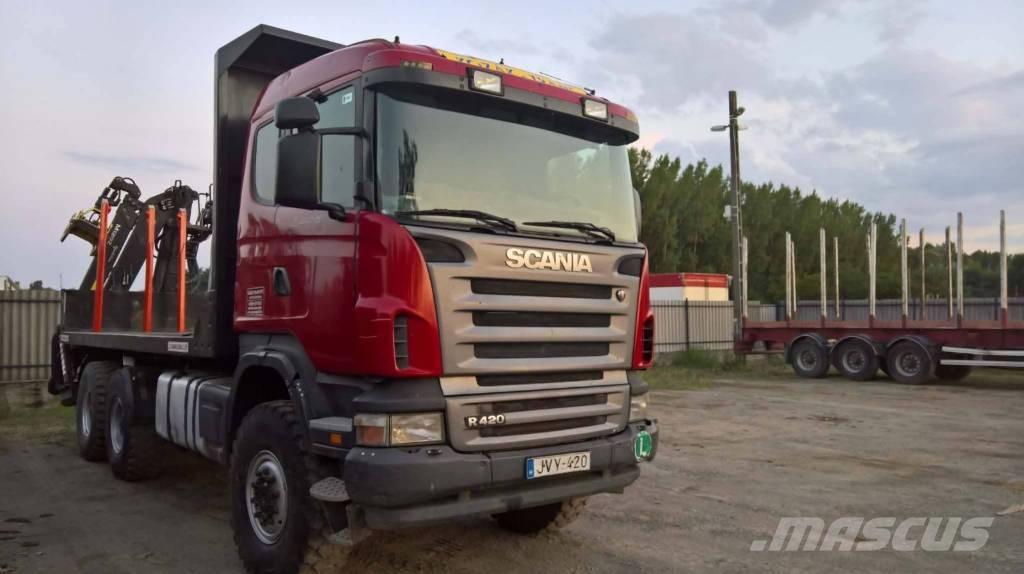 Scania R 420 Camion pentru lemne
