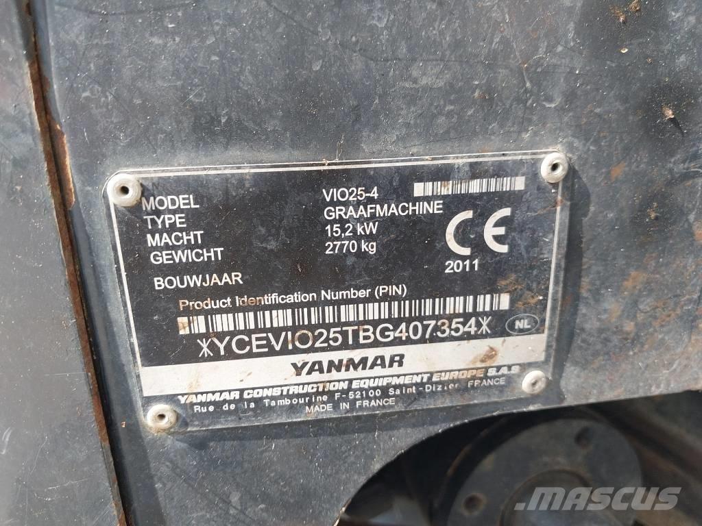 Yanmar Vio 25-4 Mini excavatoare < 7t
