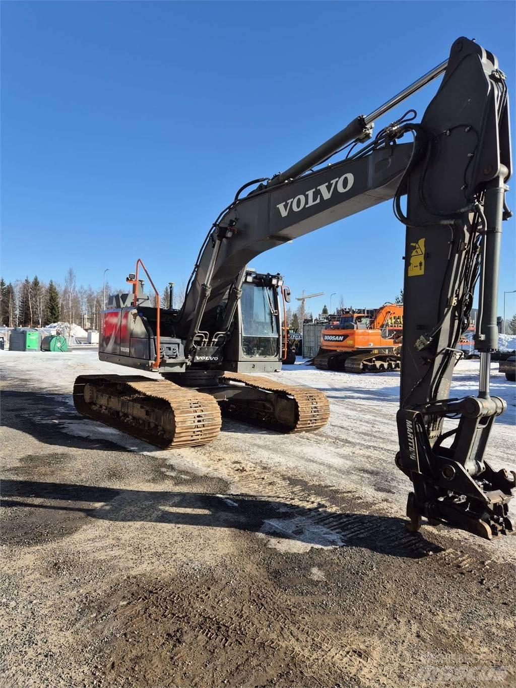 Volvo EC220EL Excavatoare pe șenile
