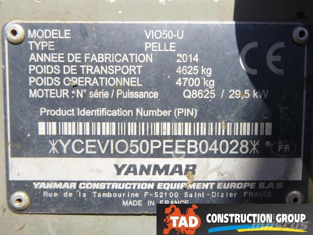 Yanmar Vio 50 U Mini excavatoare < 7t