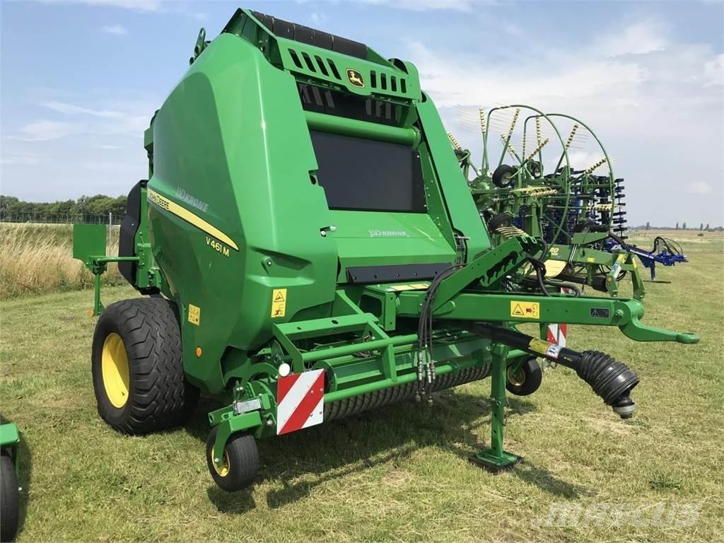 John Deere V461M Masina de balotat cilindric