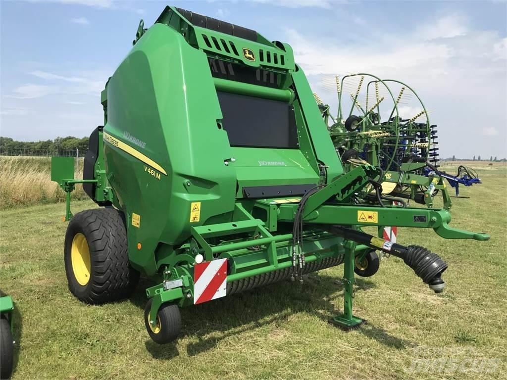 John Deere V461M Masina de balotat cilindric