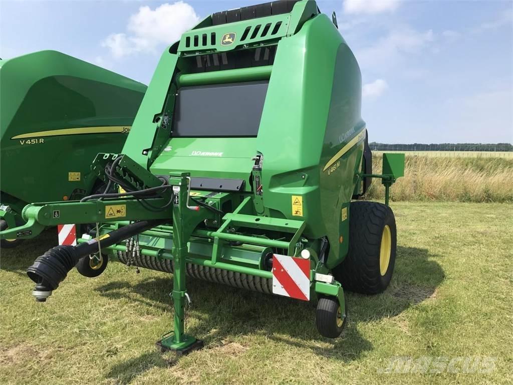 John Deere V461M Masina de balotat cilindric