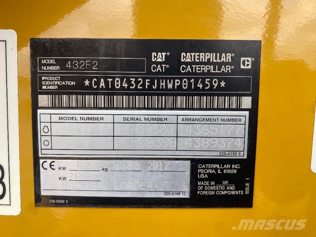 CAT 432 F Buldoexcavatoare