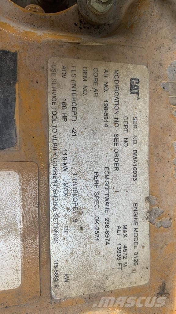 CAT 938G II NVT Incarcator pe pneuri