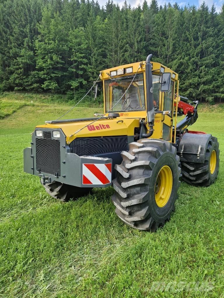 Welte W 180 Utilaje de manevrarea a bustenilor