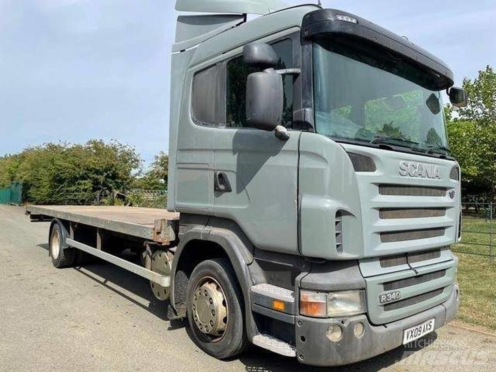 Scania R 340 Camioane platforma/prelata