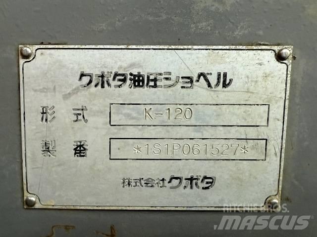 Kubota K-120 Excavatoare pe șenile
