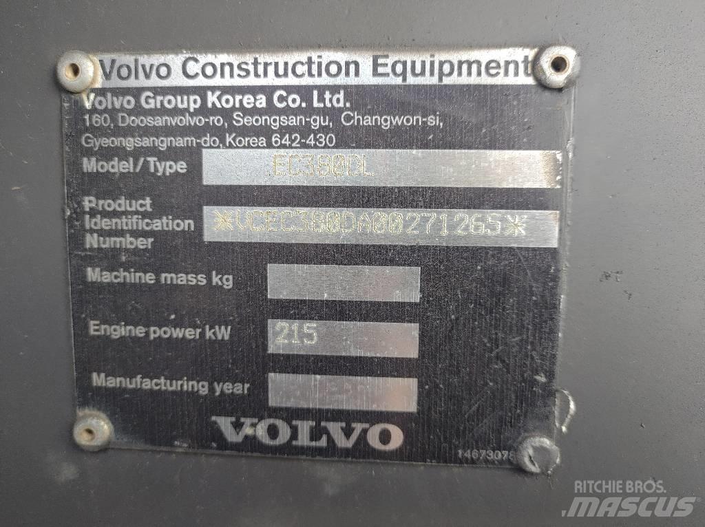 Volvo EC380DL Excavatoare pe șenile
