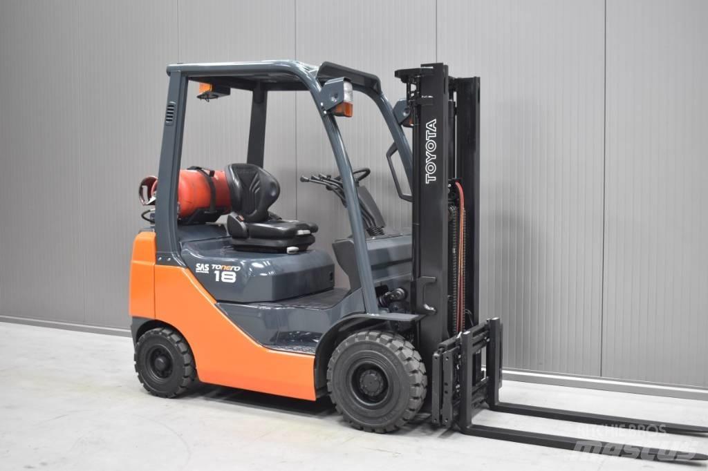 Toyota 02-8FGF18 Stivuitor GPL