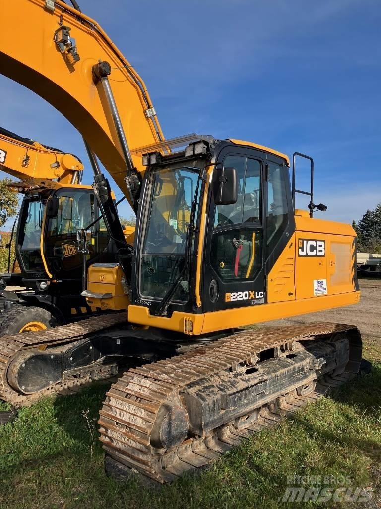 JCB 220X Excavatoare pe șenile
