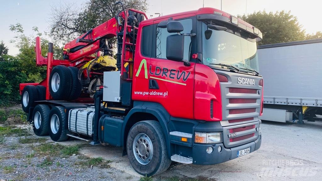Scania R500 Camion pentru lemne