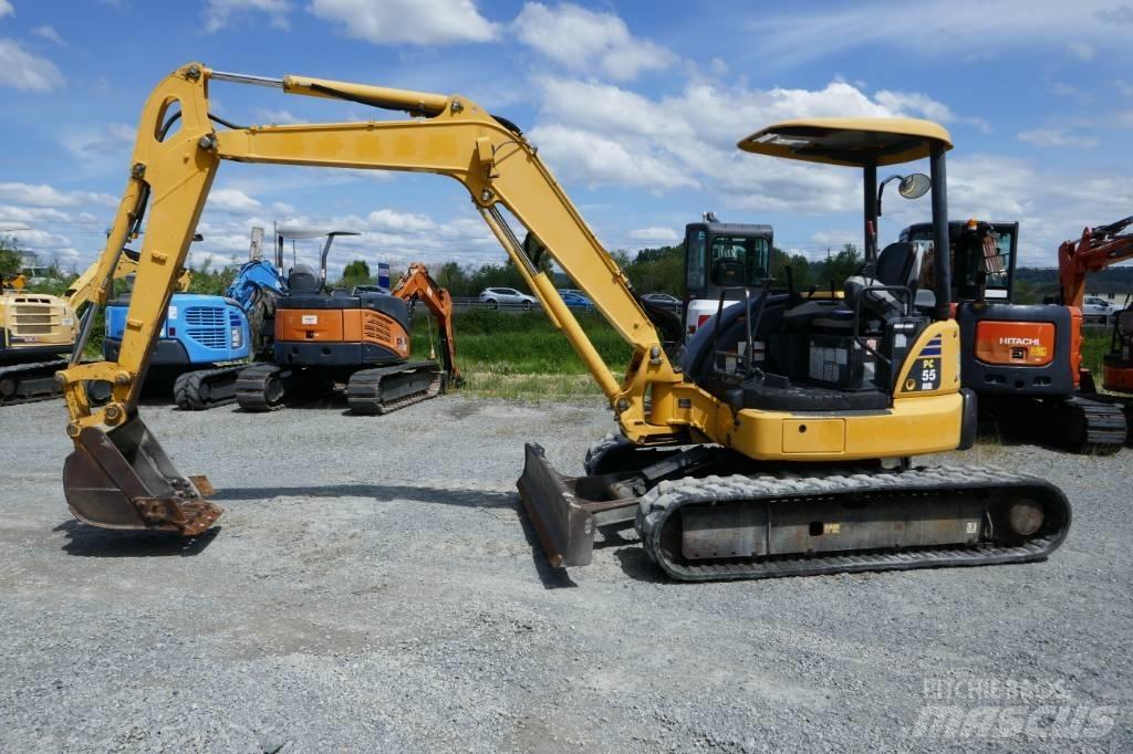 Komatsu PC 55 MR-3 Mini excavatoare < 7t