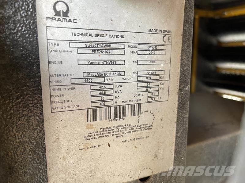 Pramac GSW 45 Generatoare Diesel