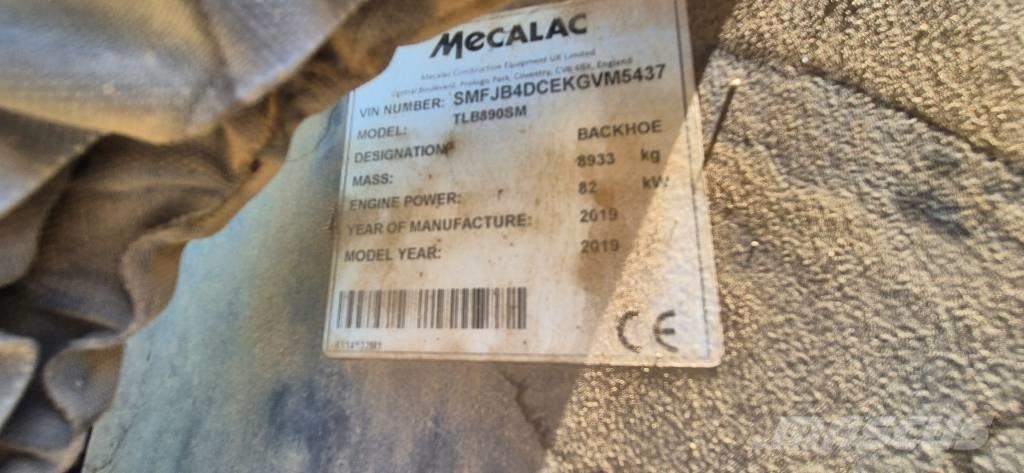 Mecalac TLB 890 Buldoexcavatoare
