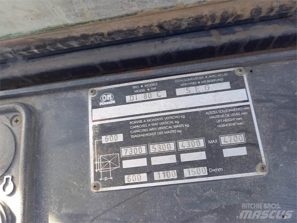 Om-Pimespo DI80C Stivuitor diesel