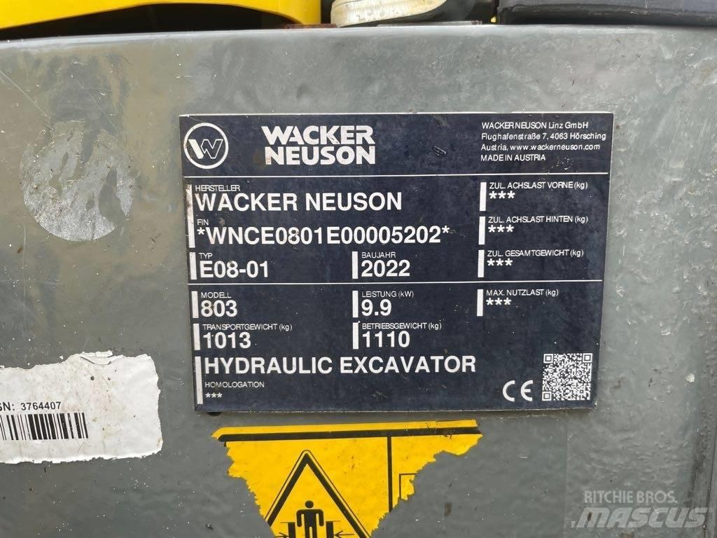 Wacker Neuson 803 Excavatoare pe șenile
