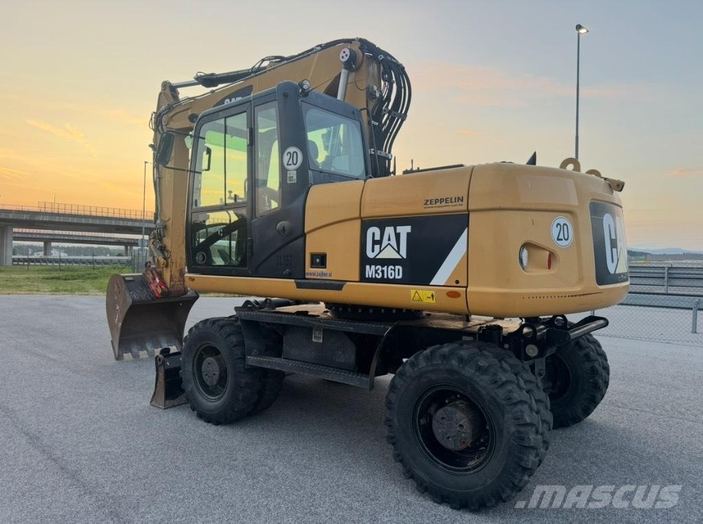 CAT M 316 D Excavatoare cu roti