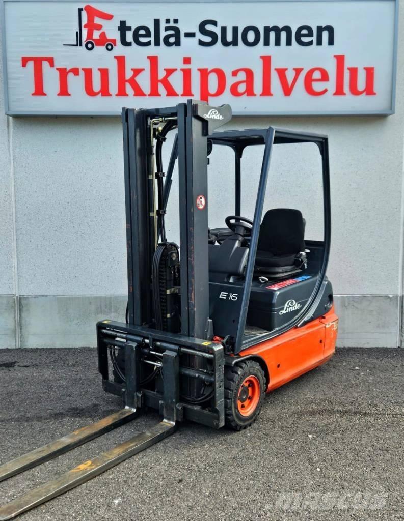 Linde E 16 C-02 Stivuitor electric
