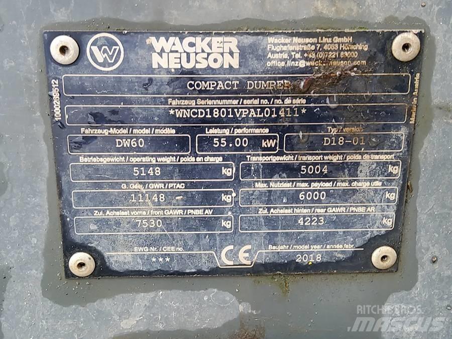 Wacker Neuson DW 60 Minitractor de teren