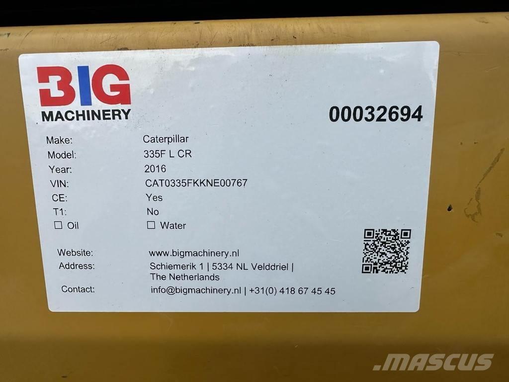 CAT 335F L CR Excavatoare pe șenile
