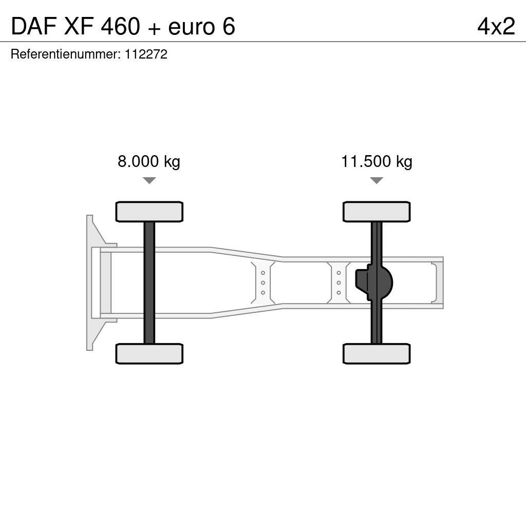 DAF XF 460 + euro 6 Autotractoare