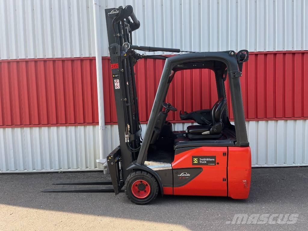 Linde E 16 C-02 Stivuitor electric
