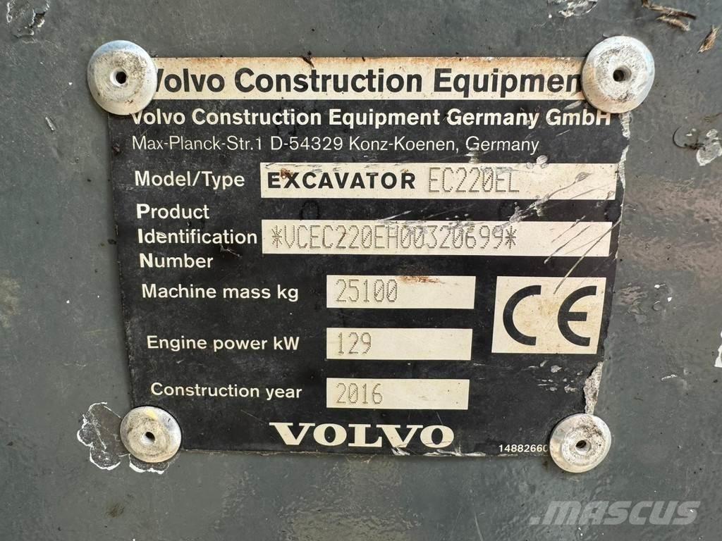Volvo EC220EL Excavatoare pe șenile
