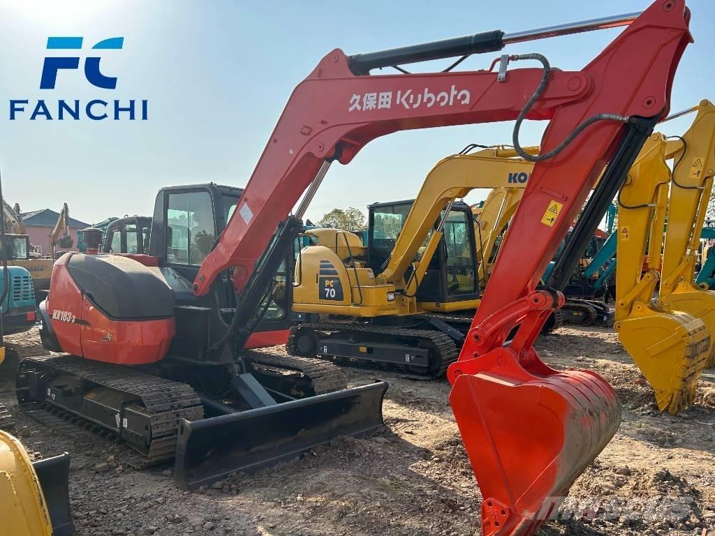 Kubota kx163 Excavatoare pe șenile
