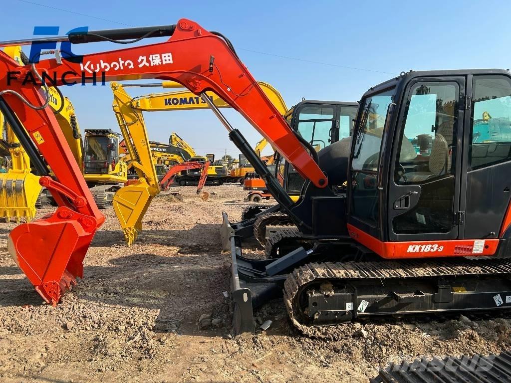 Kubota kx163 Excavatoare pe șenile
