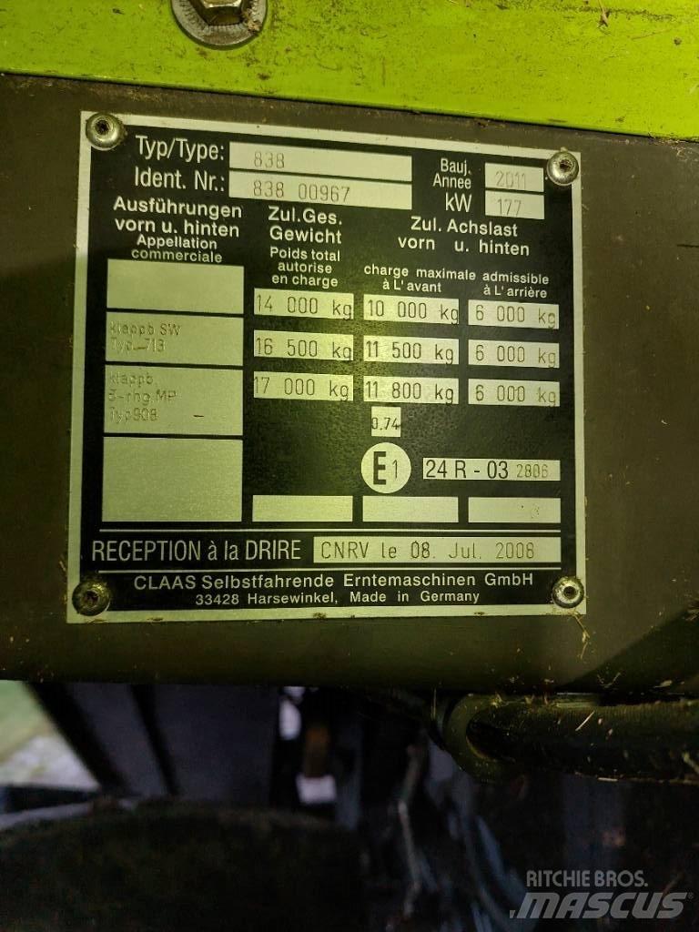 CLAAS Tucano 430 Combine de secerat