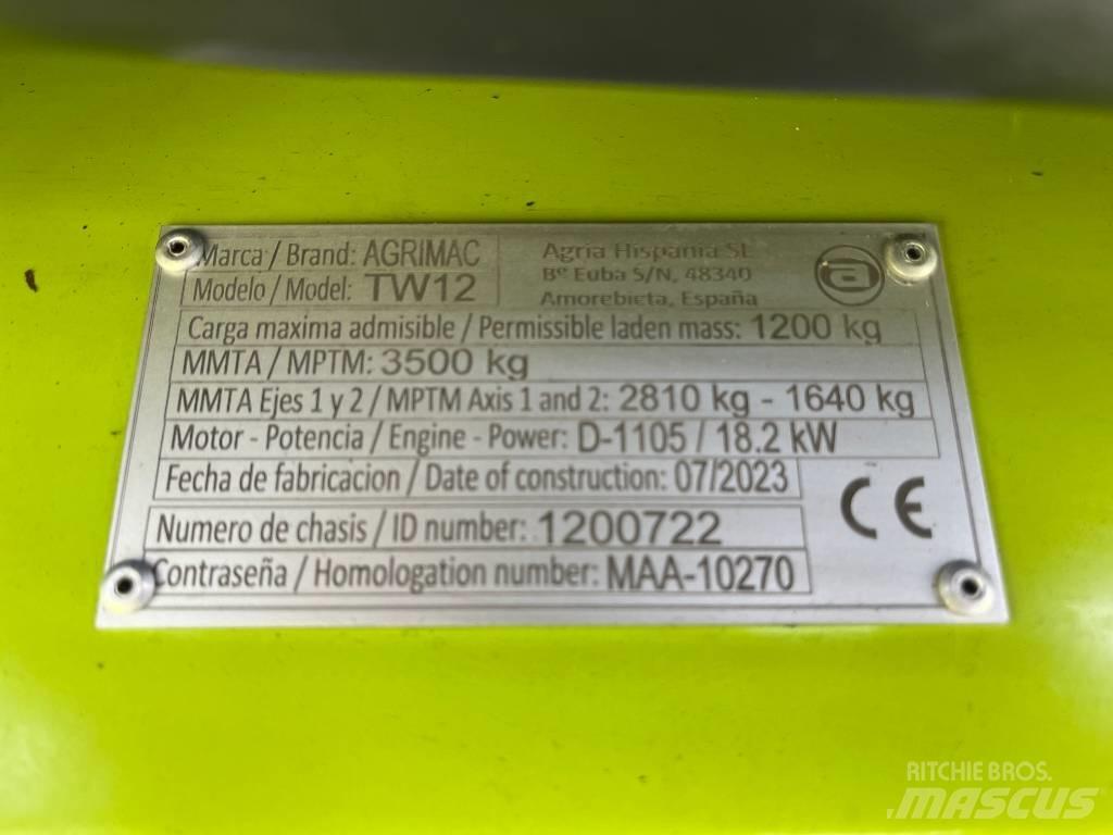 Agrimac TW 12 Stivuitor diesel