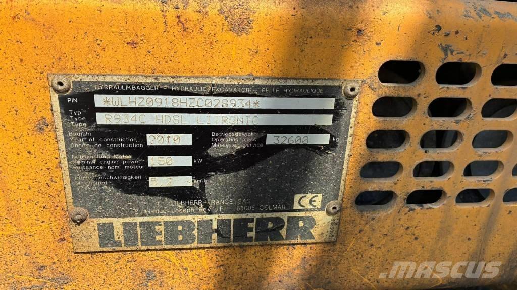 Liebherr R 934 C Excavatoare pe șenile
