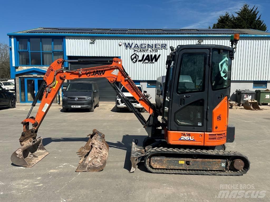 Hitachi ZX 26 U-6 Mini excavatoare < 7t
