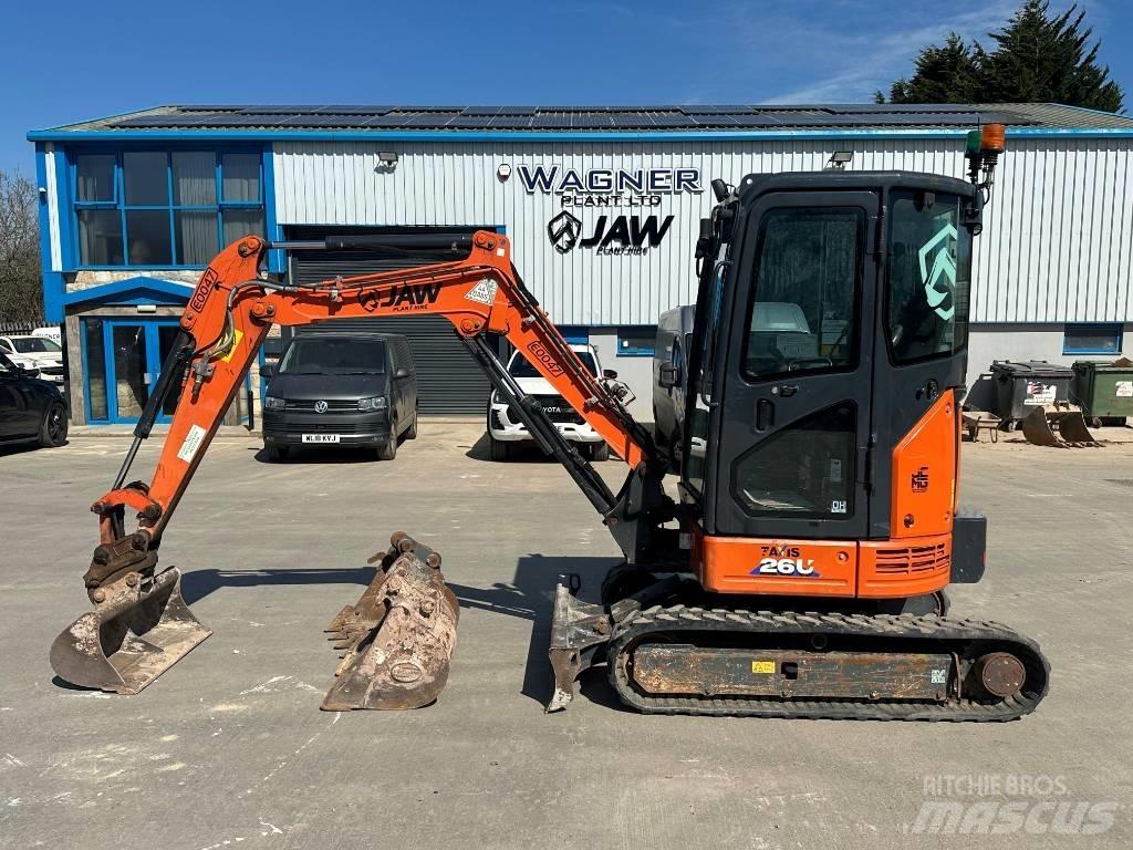 Hitachi ZX 26 U-6 Mini excavatoare < 7t