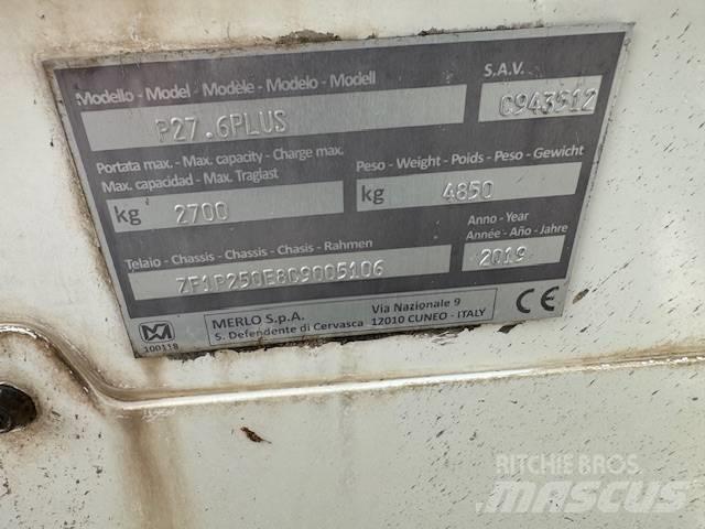 Merlo P 27.6 Plus Stivuitoare telescopice