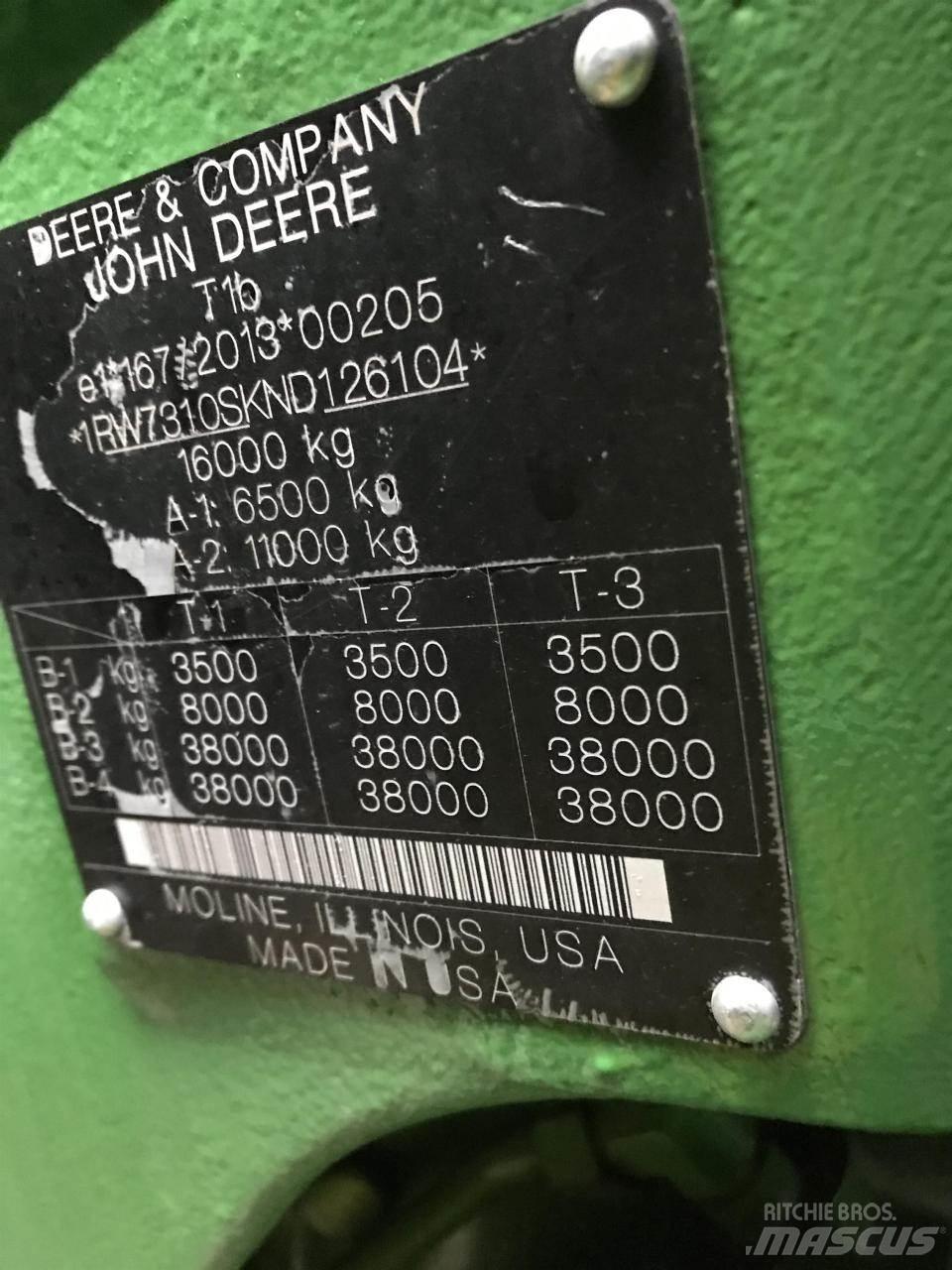 John Deere 7R 310 Tractoare